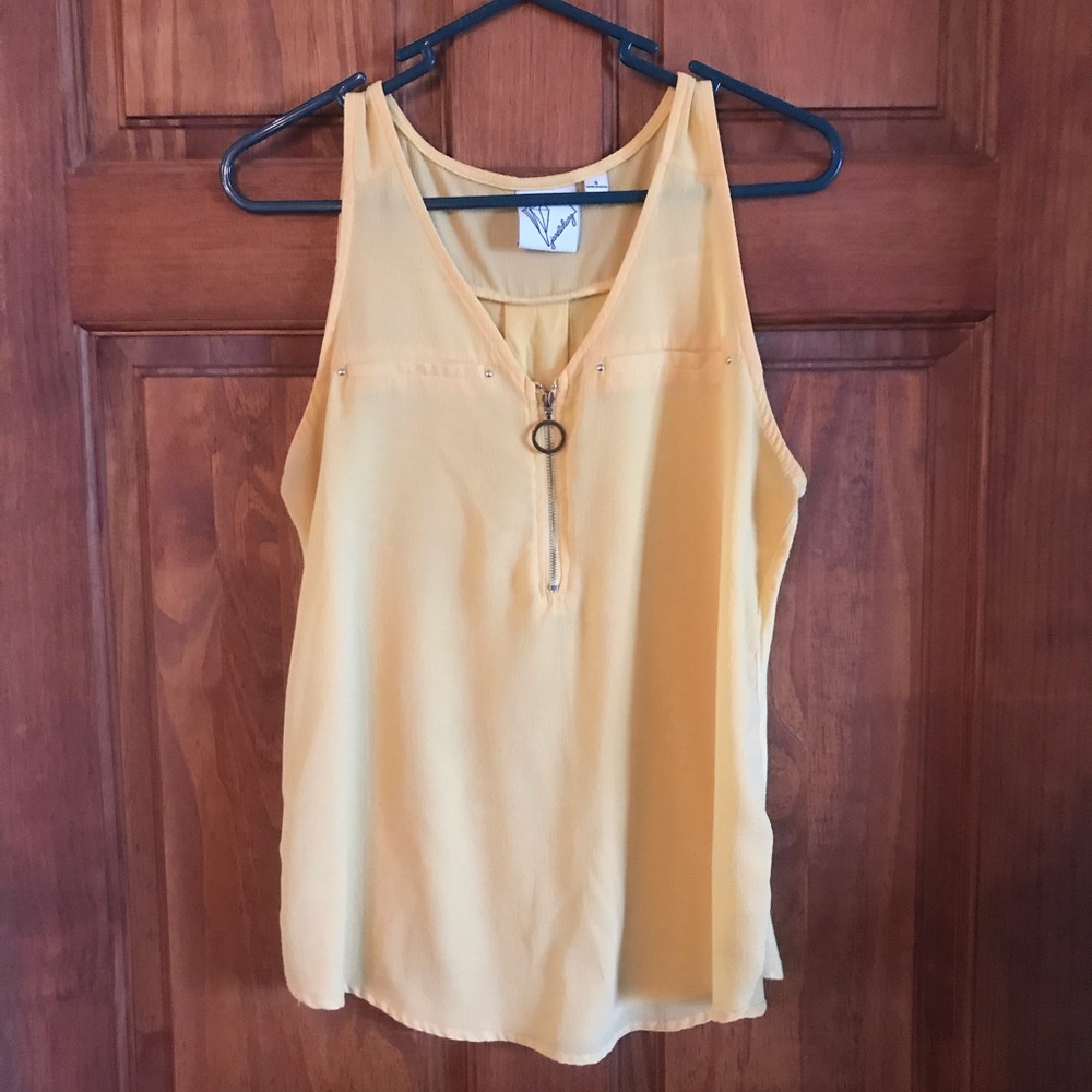 Janet Chung sleeveless top